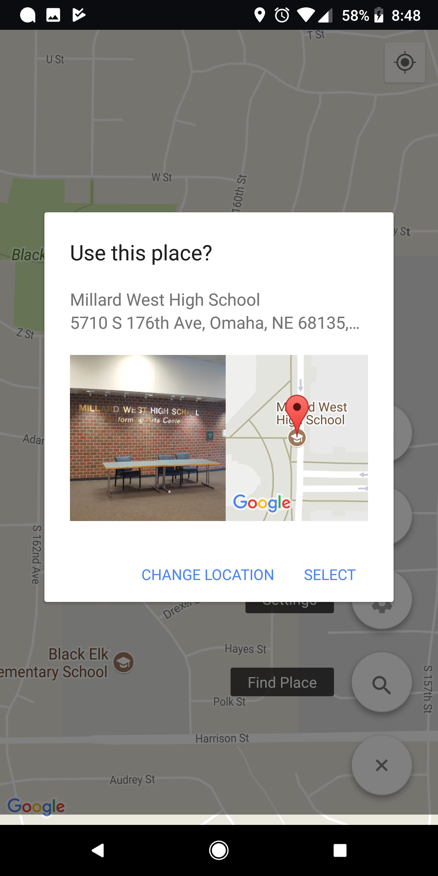 Place Selector